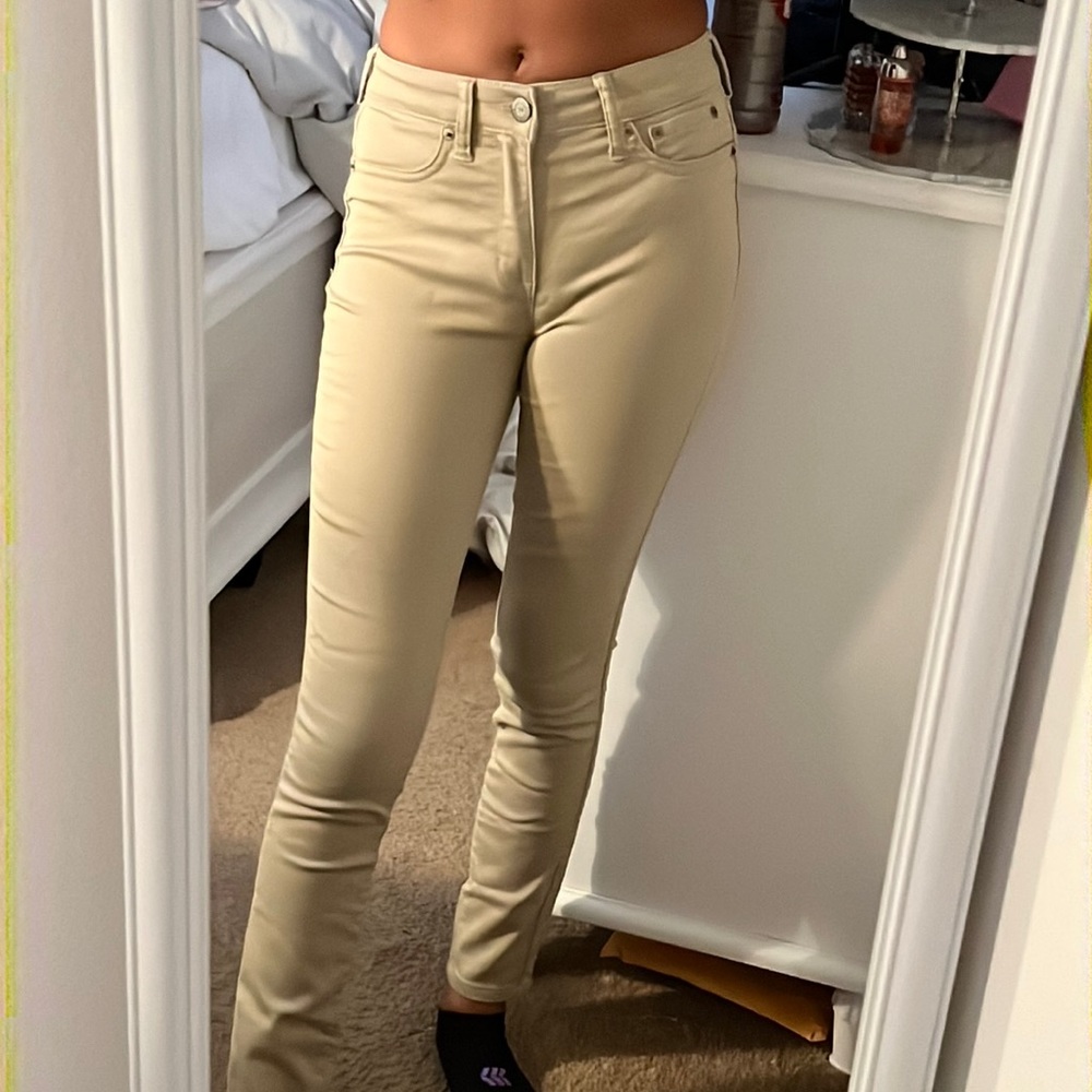 khaki jeans
